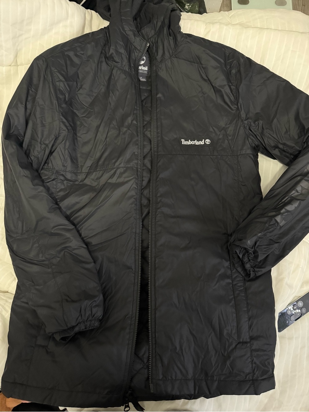 Timberland Men’s Black Hooded Jacket